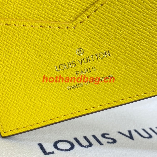 Louis Vuitton PASSPORT COVER M81614 yellow