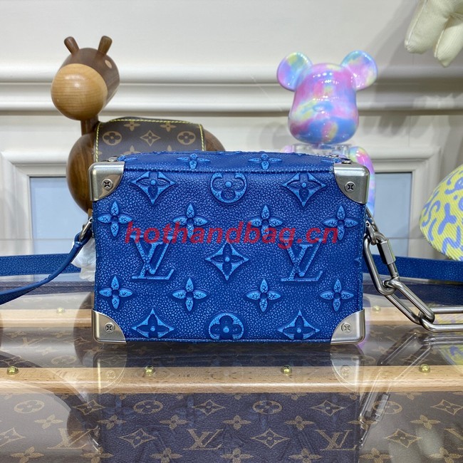 Louis vuitton MINI SOFT TRUNK M21368 Denim Blue