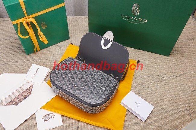 Goyard Calfskin Leather shoulder bag 9967 gray