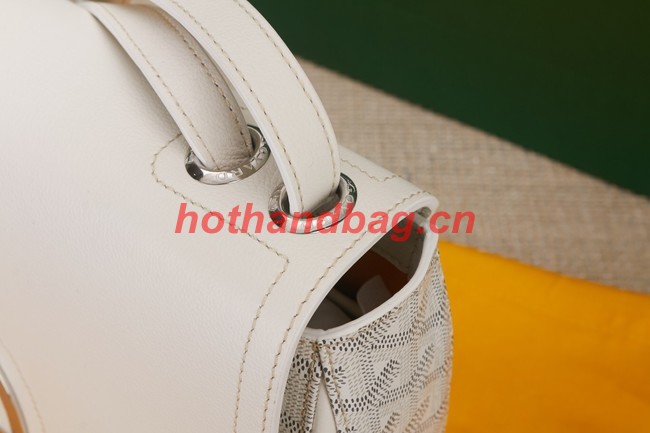 Goyard Calfskin Leather shoulder bag 9967 white