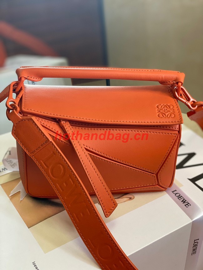 Loewe mini Puzzle Bag Original Leather 6223 orange