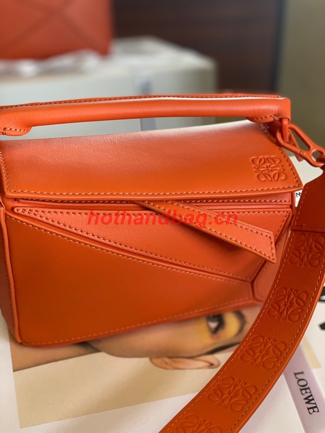 Loewe mini Puzzle Bag Original Leather 6223 orange