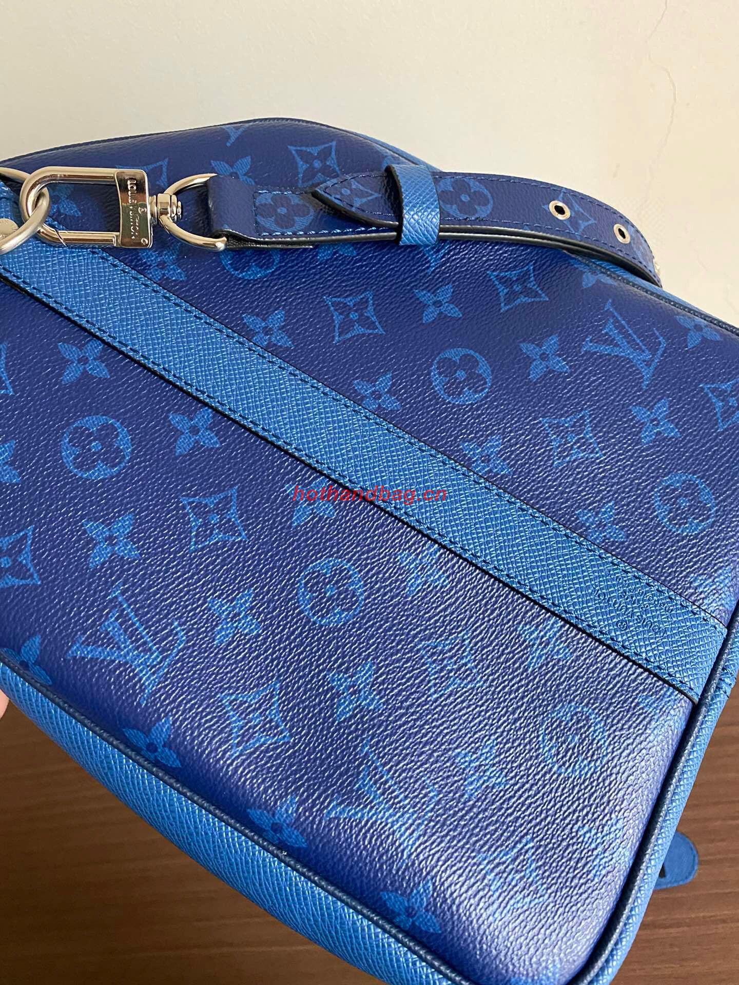 Louis Vuitton KEEPALL BANDOULIERE 50 M53766 Blue