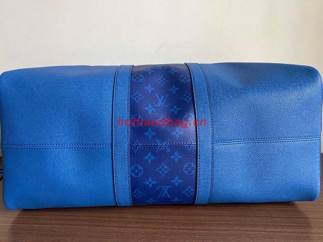 Louis Vuitton KEEPALL BANDOULIERE 50 M53766 Blue