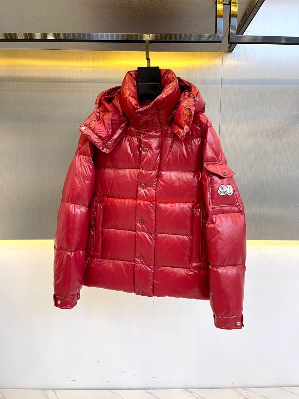 Moncler Couple Top Quality Down Coat MC302729 Red