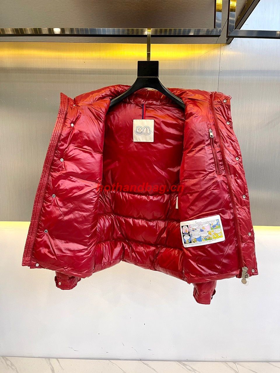 Moncler Couple Top Quality Down Coat MC302729 Red