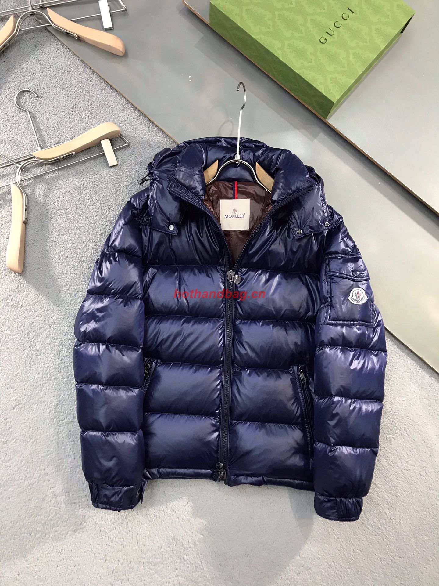 Moncler Couple Top Quality Down Coat MC302730 Purple