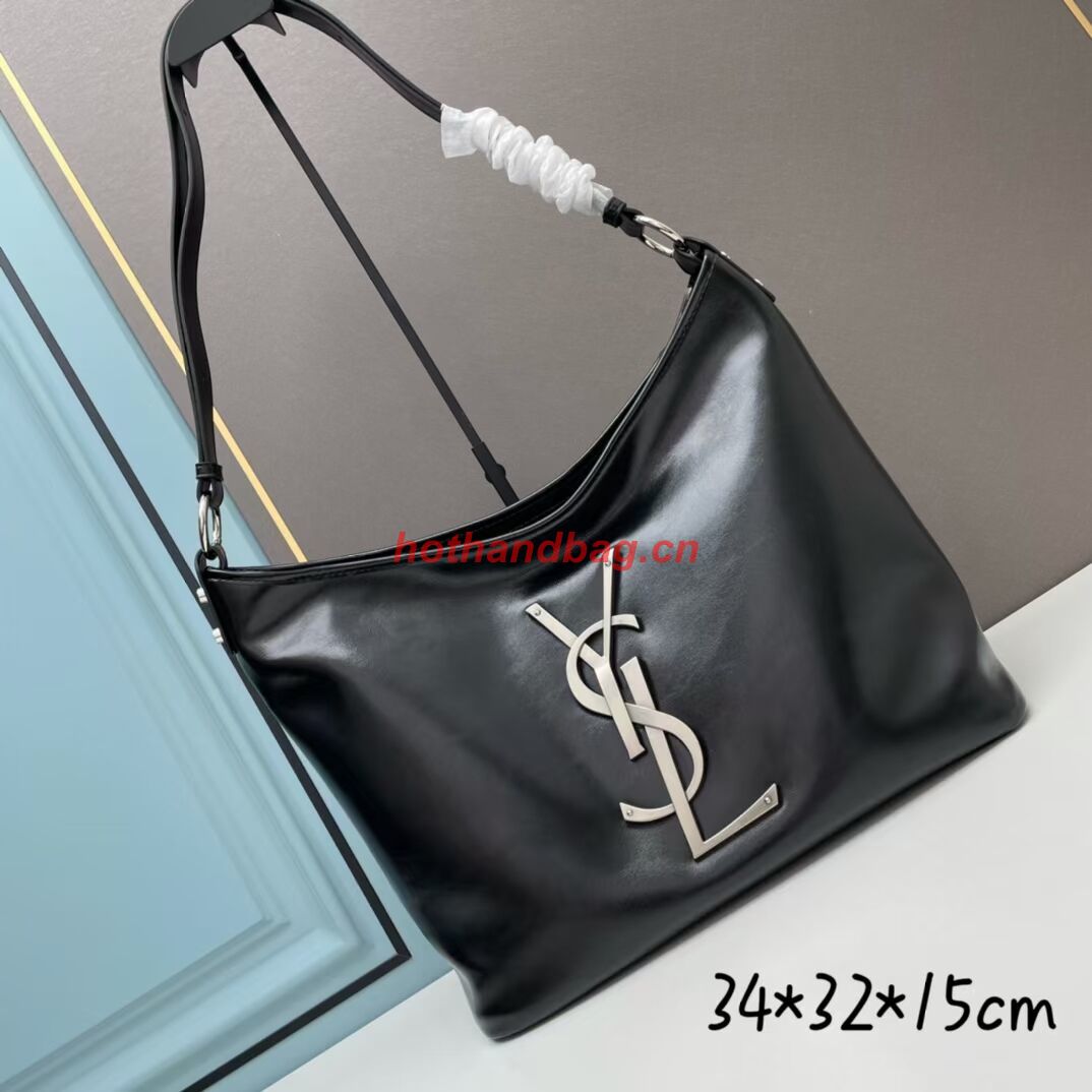 SAINT LAURENT LEATHER BAG 202235 BLACK