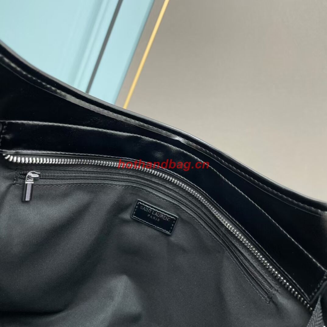 SAINT LAURENT LEATHER BAG 202235 BLACK