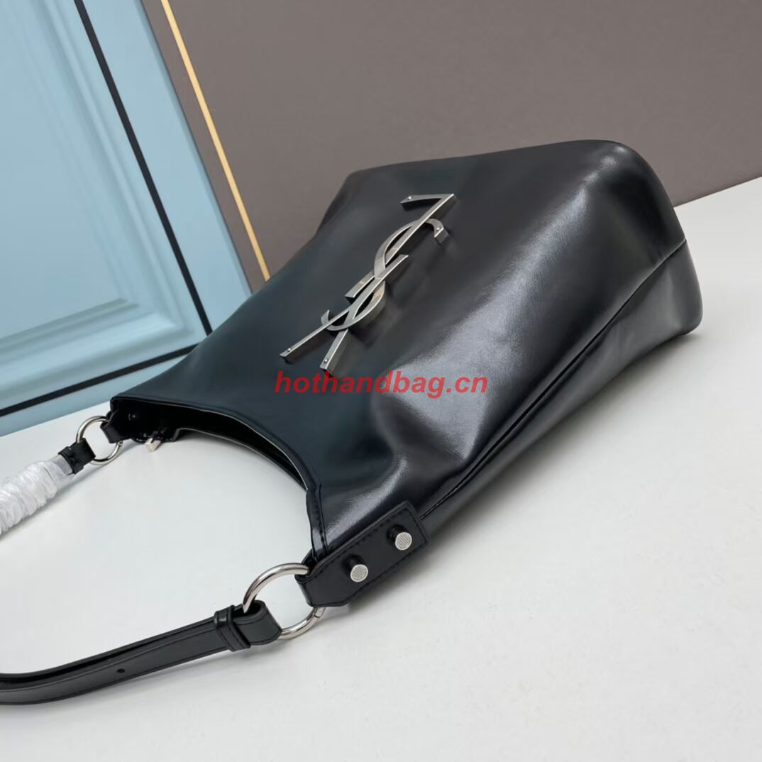 SAINT LAURENT LEATHER BAG 202235 BLACK