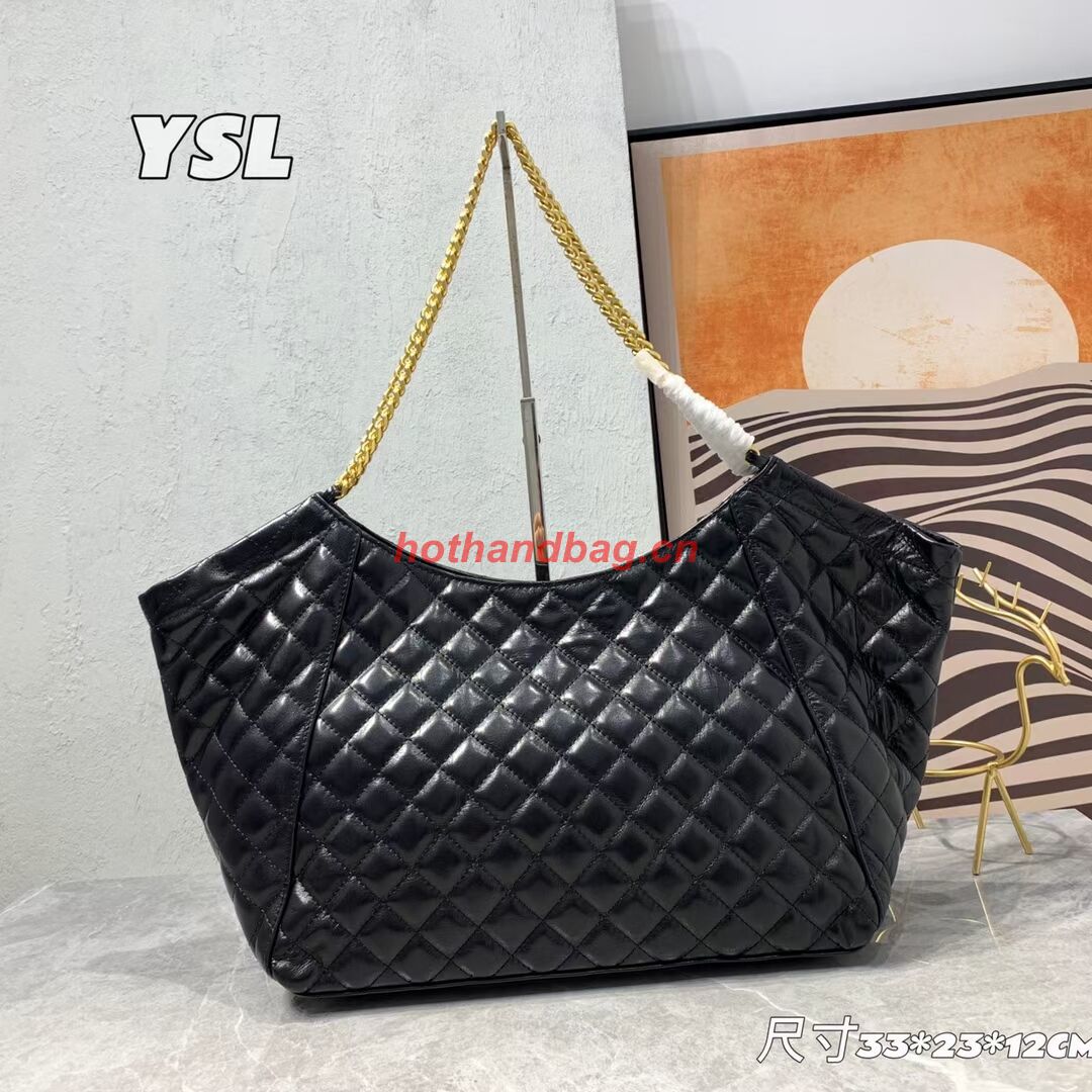 SAINT LAURENT LEATHER BAG Y203531 BLACK