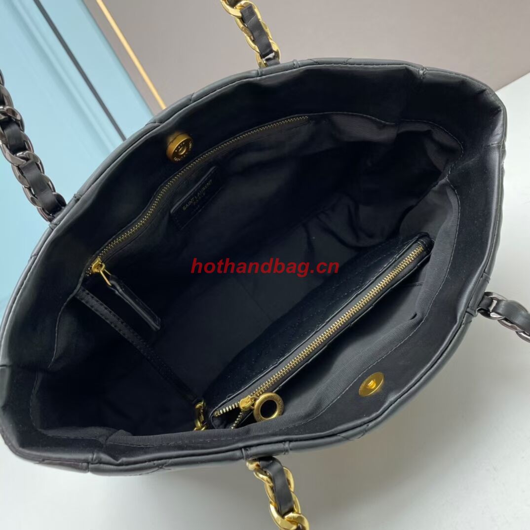 SAINT LAURENT LEATHER BAG Y203830 BLACK