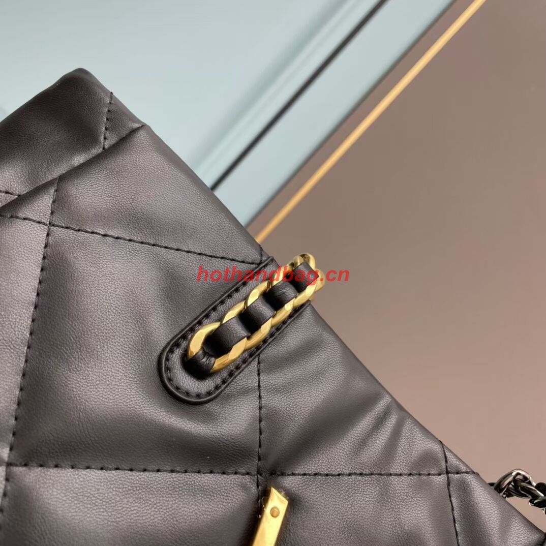 SAINT LAURENT LEATHER BAG Y203831 BLACK