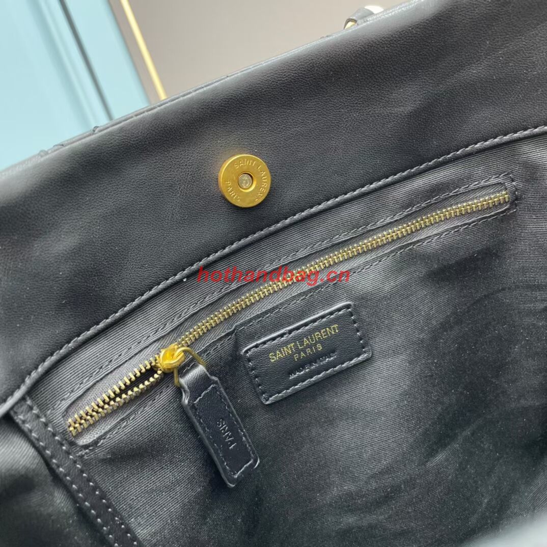 SAINT LAURENT LEATHER BAG Y203831 BLACK