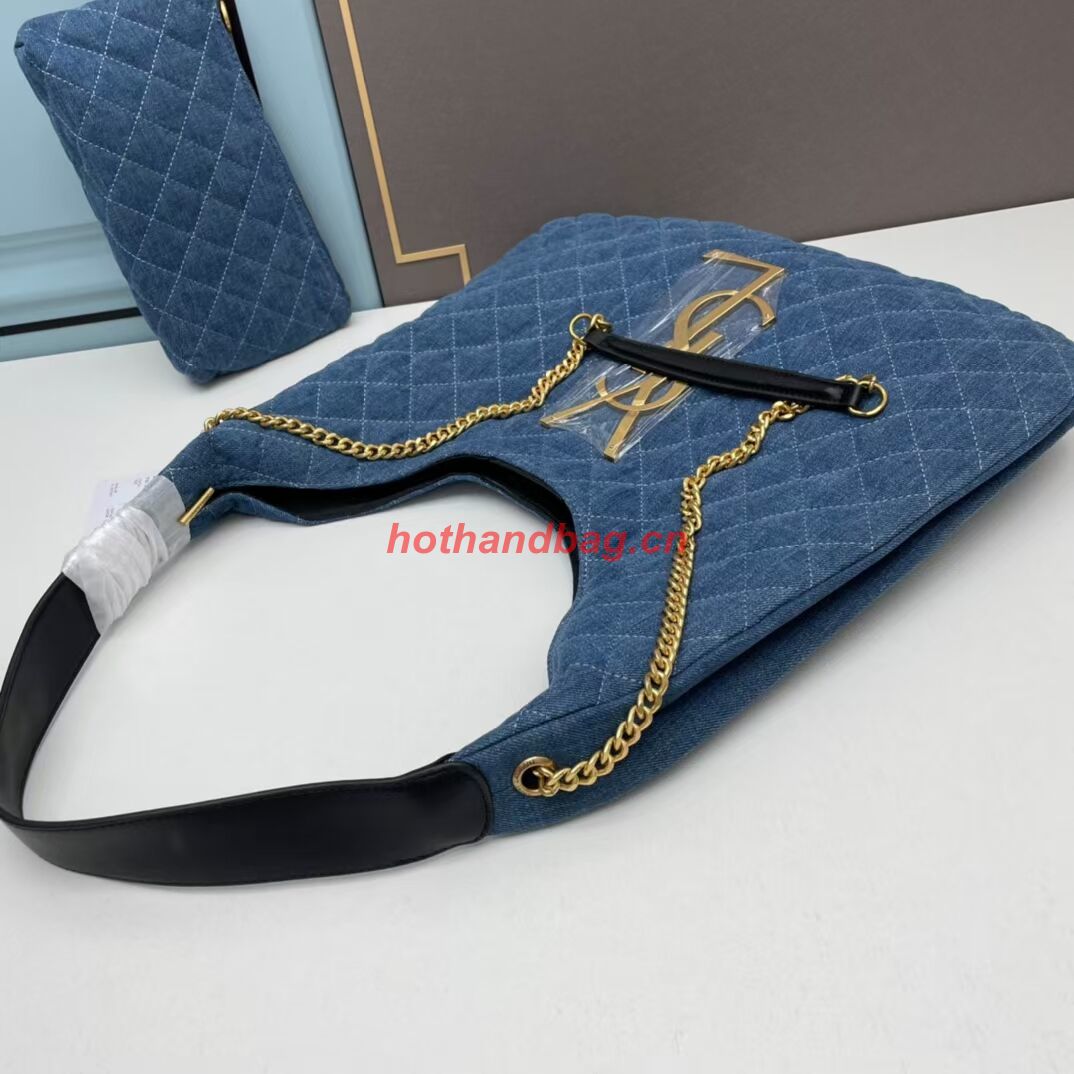 SAINT LAURENT SHOPPING Denim bag Y203433 blue