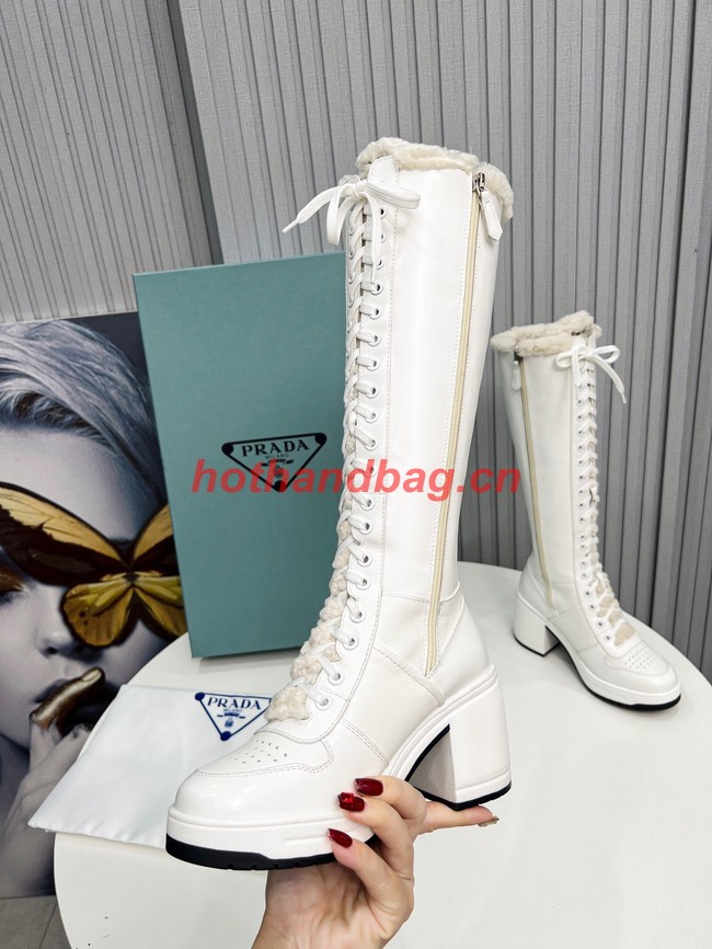 Prada Womens Blondie boot heel height 8.5CM 81910-3