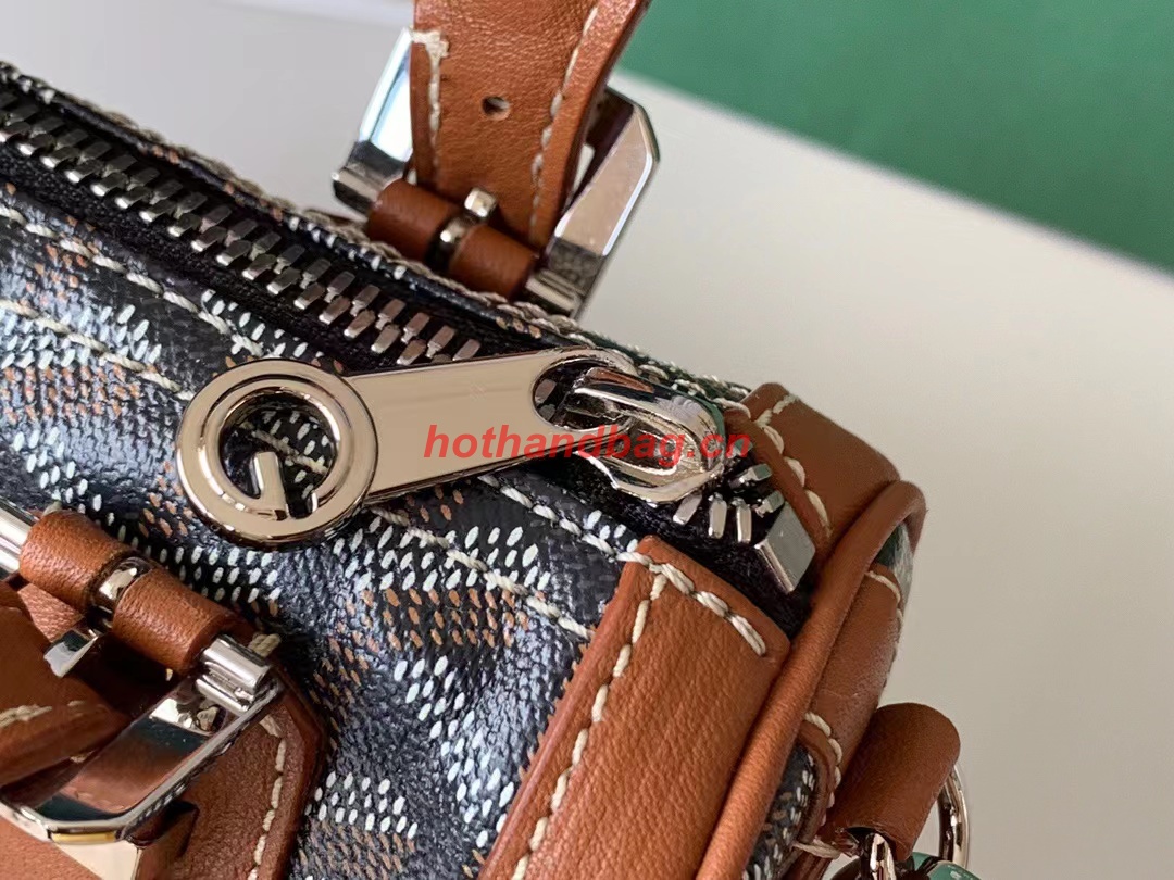 Goyard Calfskin Leather shoulder bag 9986 brown