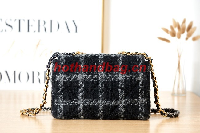 CHANEL 19 HANDBAG AS1160&AS1161 black&blue