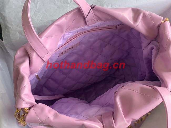 LARGE BACK PACK CHANEL 22 AS3313 Lavender&GOLD