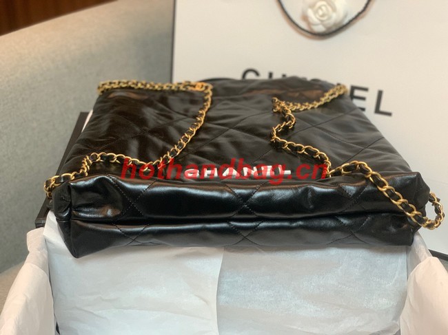 LARGE BACK PACK CHANEL 22 AS3313 BLACK&WHITE