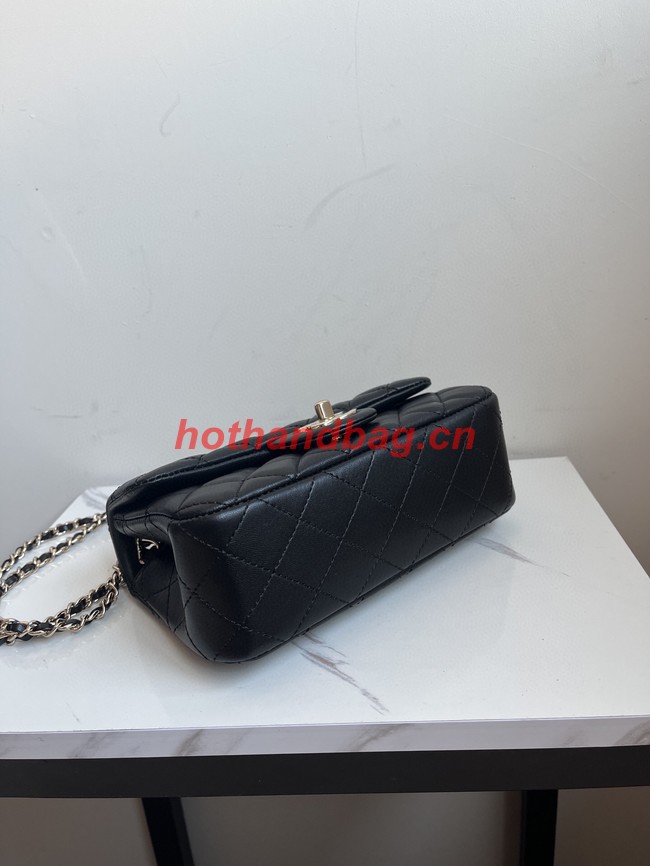 CHANEL MINI FLAP BAG AS1787 black