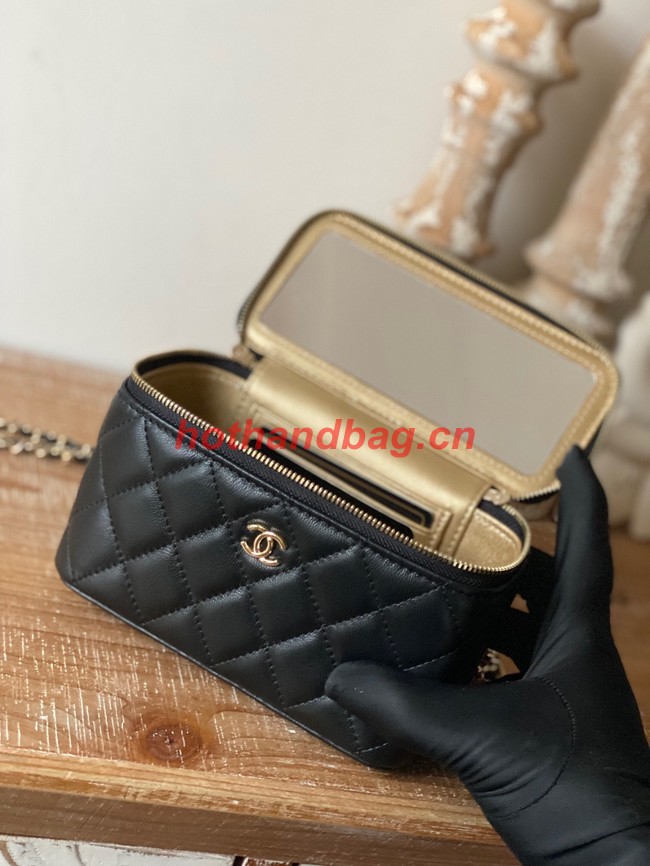 CHANEL VANITY WITH CHAIN 81242 black