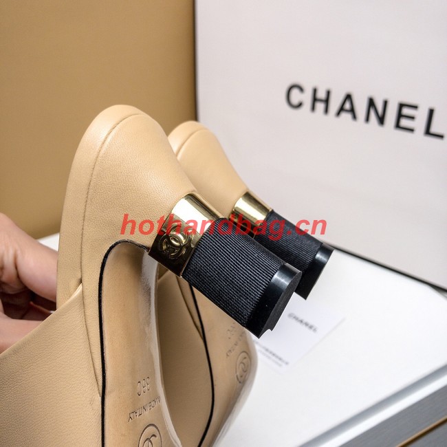 Chanel slipper heel height 5CM 41924-1