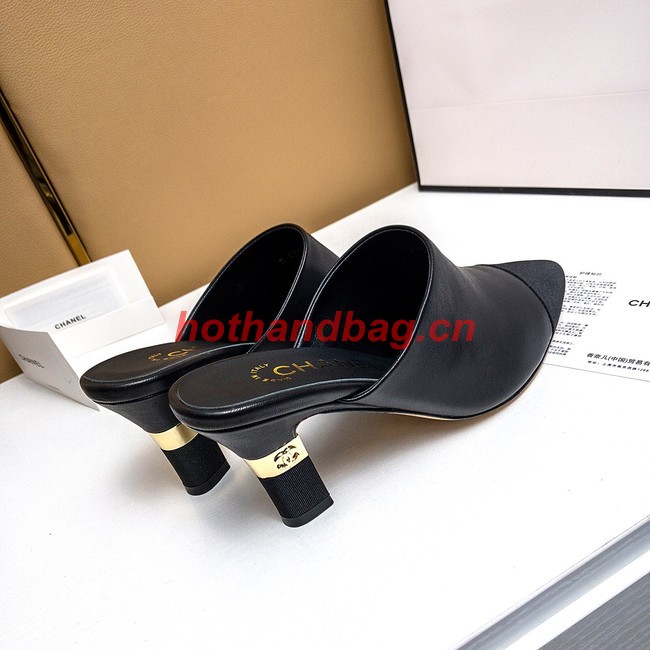 Chanel slipper heel height 5CM 41924-2