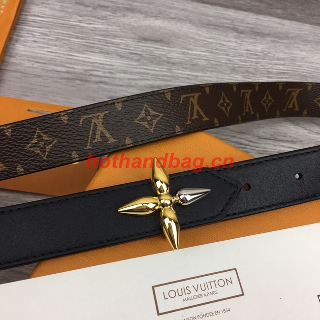 Louis Vuitton 25MM Leather Belt 71118