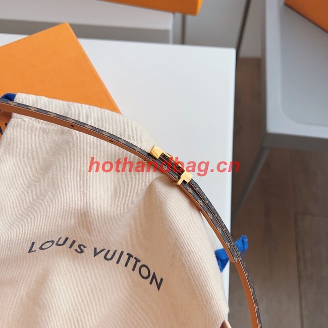 Louis Vuitton 8MM Leather Belt 71115