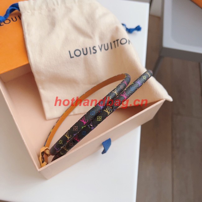 Louis Vuitton 8MM Leather Belt 71117