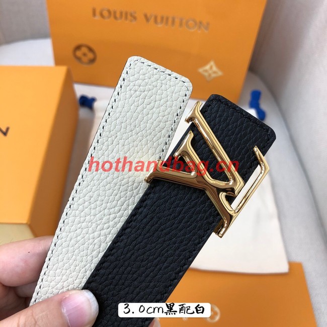 Louis Vuitton 30MM Leather Belt 71150