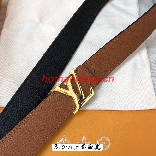 Louis Vuitton 30MM Leather Belt 71151