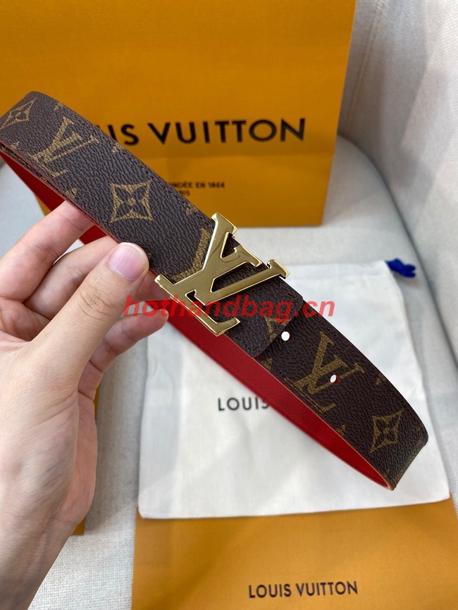 Louis Vuitton 30MM Leather Belt 71152