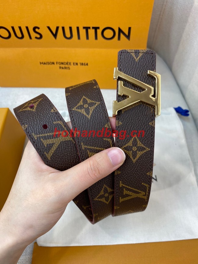 Louis Vuitton 30MM Leather Belt 71152