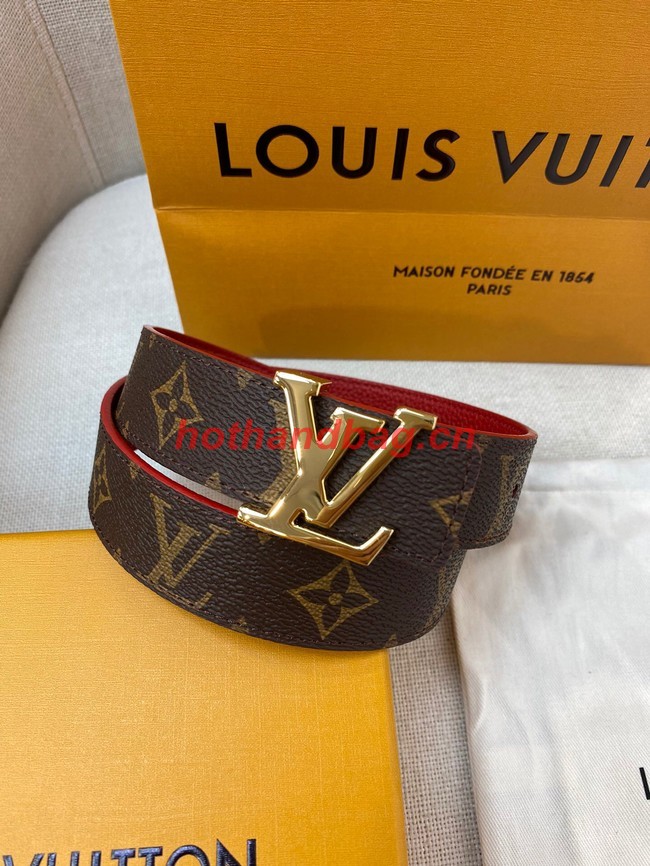 Louis Vuitton 30MM Leather Belt 71152