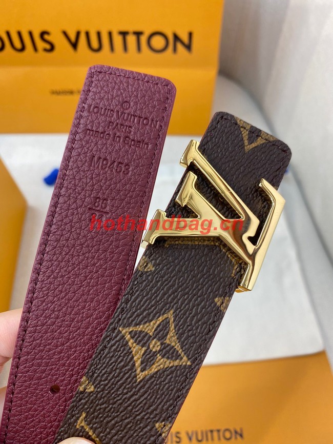 Louis Vuitton 30MM Leather Belt 71152