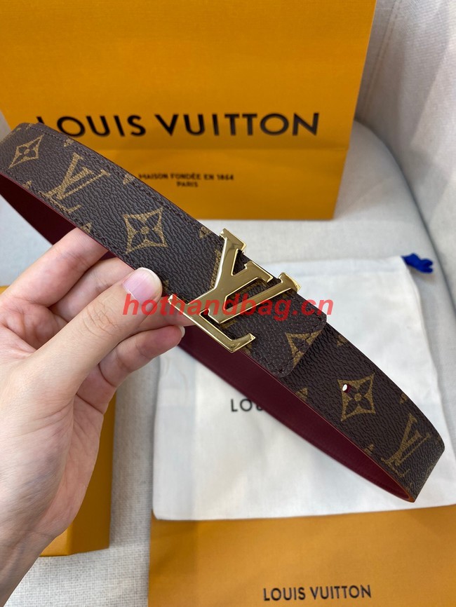 Louis Vuitton 30MM Leather Belt 71152