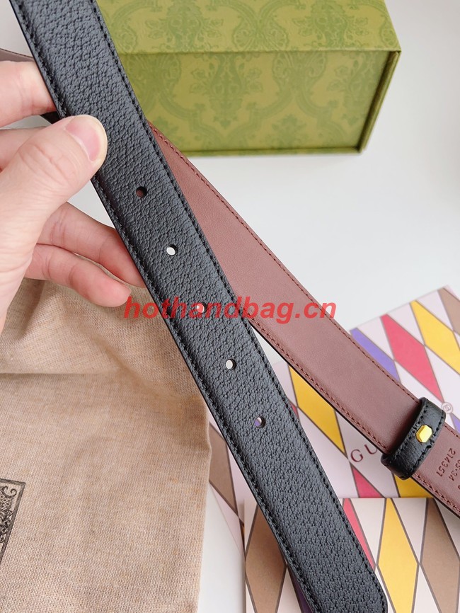 Gucci 30MM Leather Belt 71176