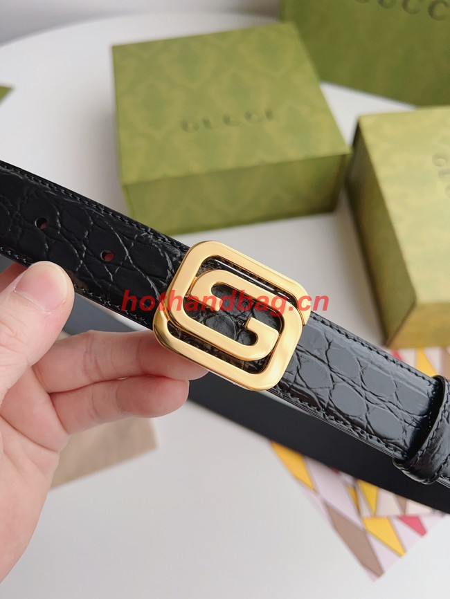 Gucci 30MM Leather Belt 71184