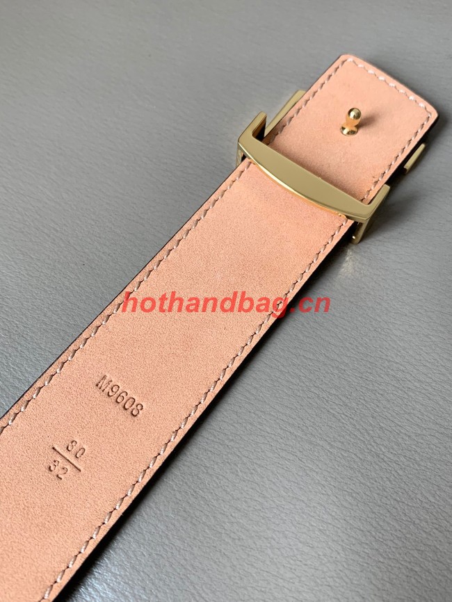 Louis Vuitton 30MM Leather Belt 71161