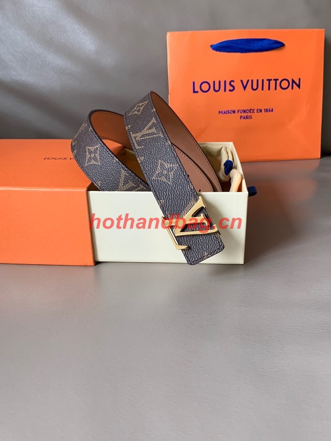 Louis Vuitton 30MM Leather Belt 71161