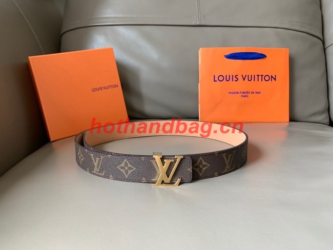 Louis Vuitton 30MM Leather Belt 71161