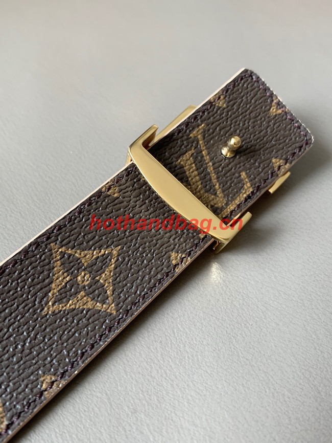 Louis Vuitton 30MM Leather Belt 71162