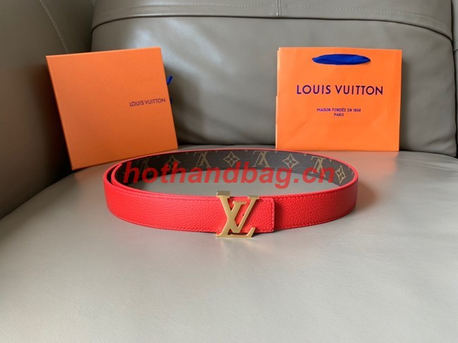 Louis Vuitton 30MM Leather Belt 71163