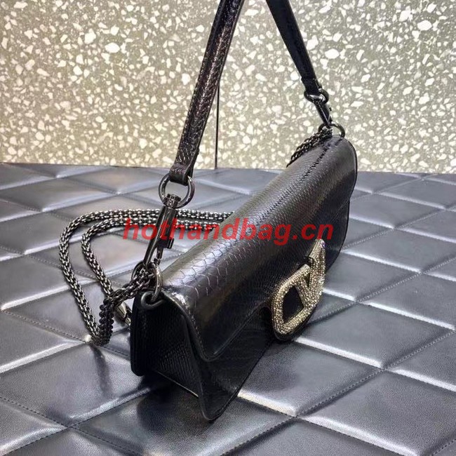 VALENTINO Loco Crystal bag 2B0K30 black