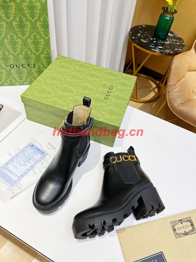 Gucci ankle boot heel height 6CM 91924-2