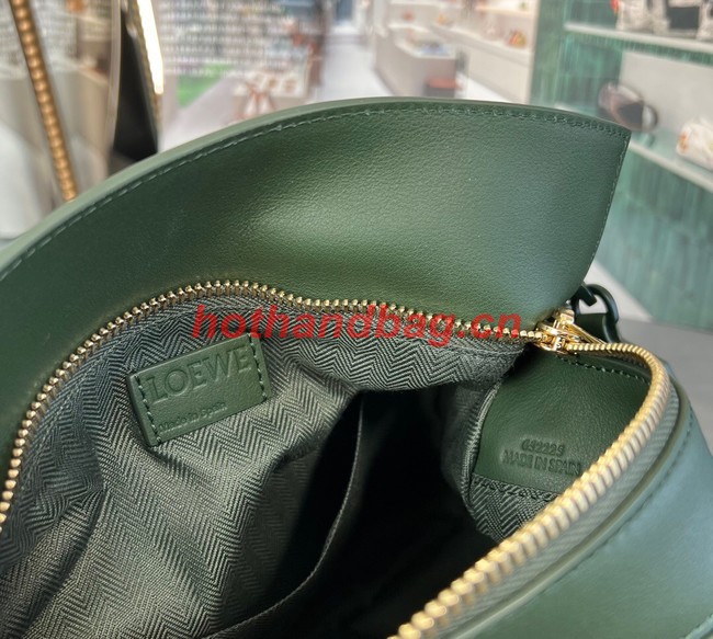 Loewe Puzzle Bag Leather 1310 blackish green