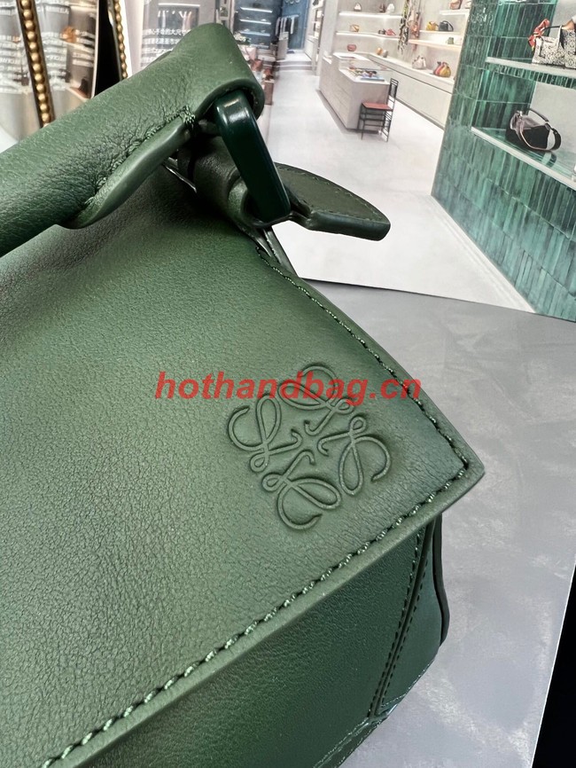 Loewe Puzzle Bag Leather 1310 blackish green