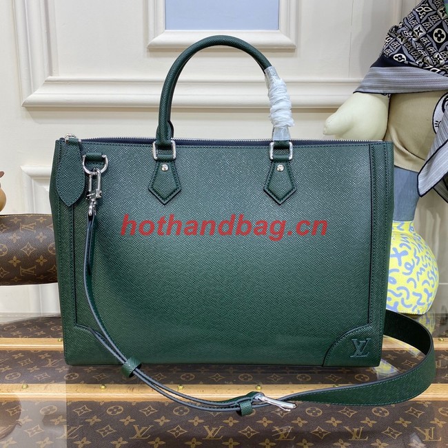 Louis Vuitton SLIM BRIEFCASE M30810 green